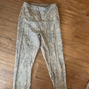 Varley Leopard Print Leggings